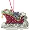 Mill Hill® Sleigh Ride Evergreen Sleigh Ornament Counted Cross Stitch Kit